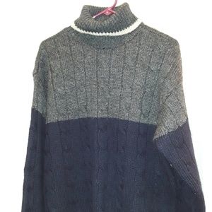 J Crew 100% Wool Sweater - Turtle Neck - L